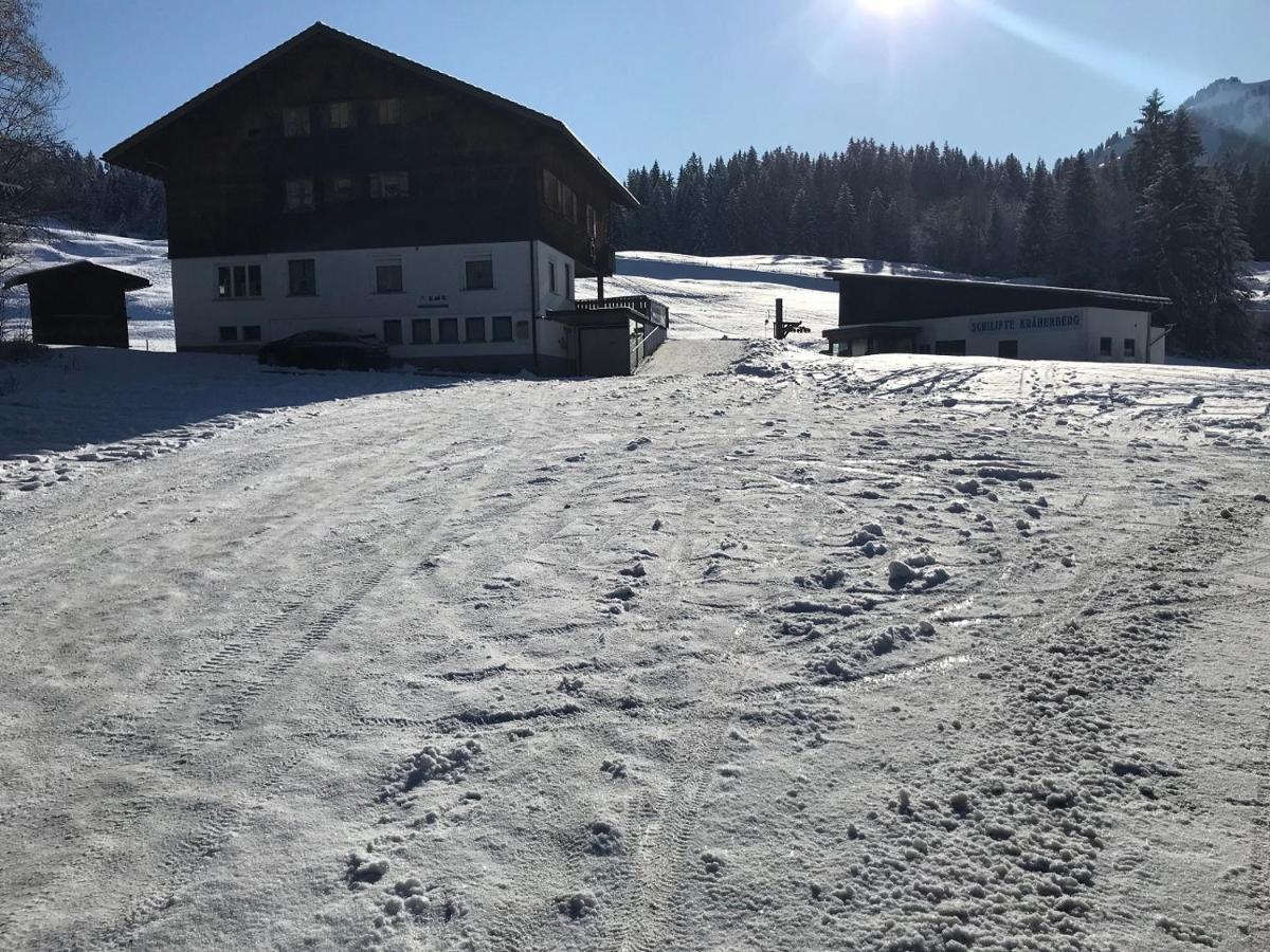 Ferienwohnung Bergblick Am Rande Der Wildnis Sibratsgfall Exterior photo