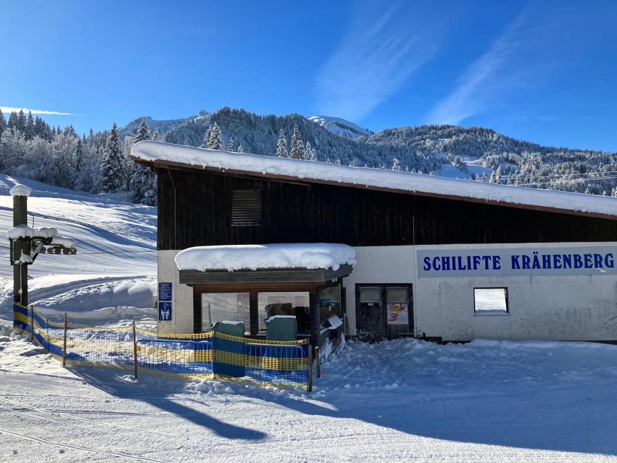 Ferienwohnung Bergblick Am Rande Der Wildnis Sibratsgfall Exterior photo
